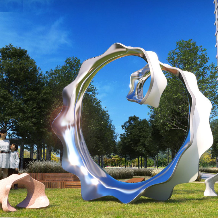 부산 부암동 백양산서희스타힐스 미술장식품 Bloomingness